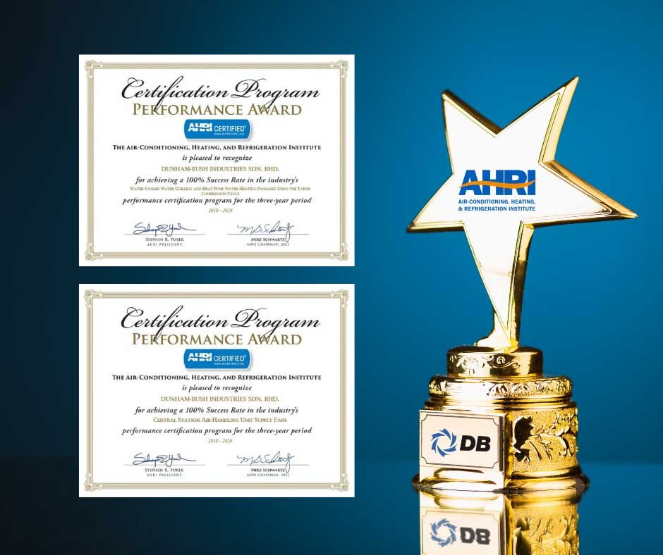 Dunham-Bush achieve 100% success rate of certification tests